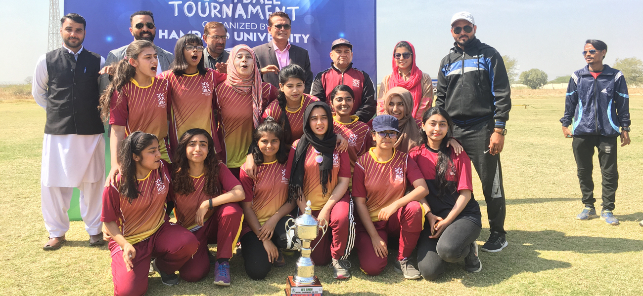 IBA Girls Football Team comes second in the HEC Intervarsity Football Championship 2020