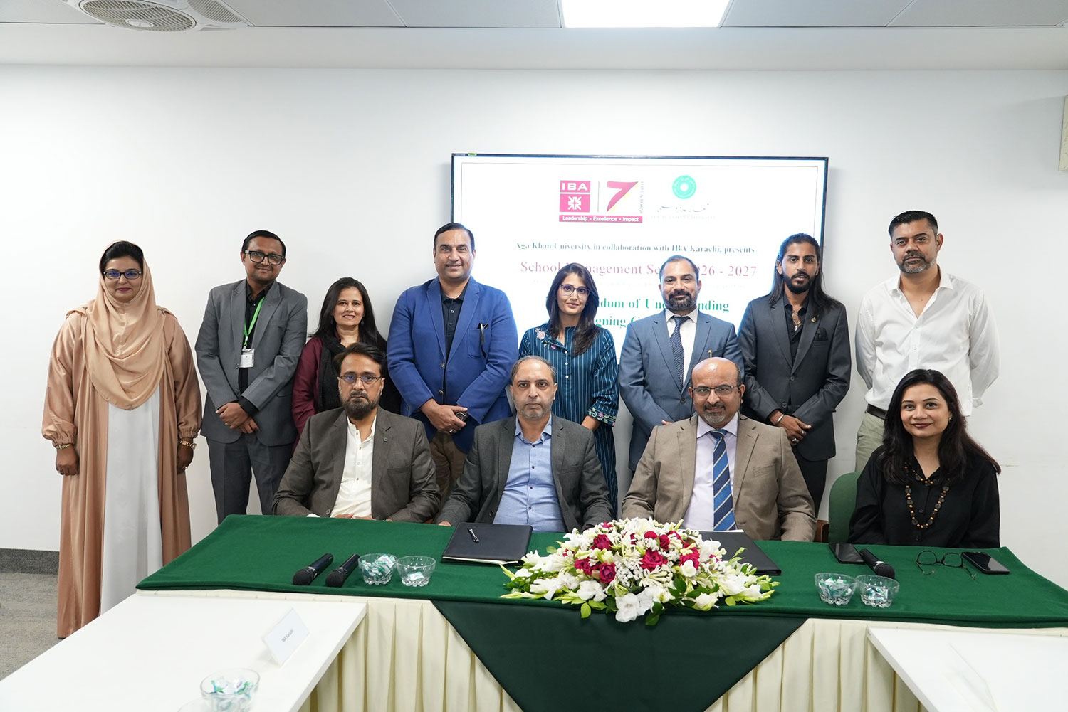 IBA Karachi & AKU-IED Sign Partnership Agreement for School Management Series 2026–2027