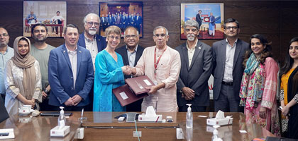 IBA Karachi and Algoma University sign an MoU for academic collaboration