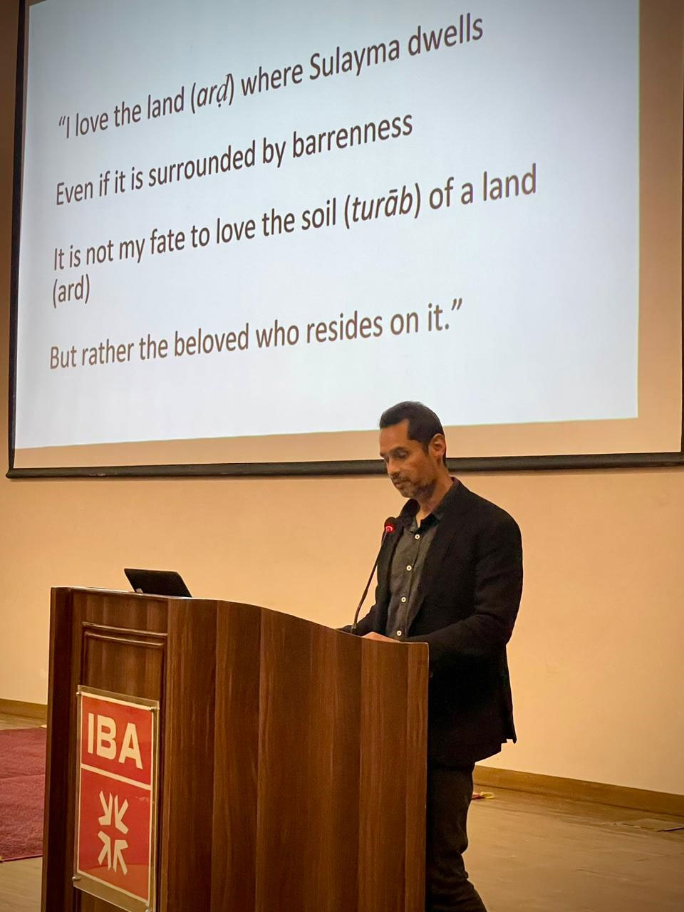 IBA Karachi and CMES - UC Berkeley hosting an inaugural lecture on 'Zaban-i-Ghayr: Islam and the Work of the Humanities'