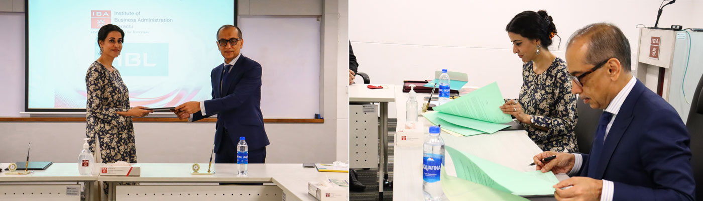 IBA and HBL sign an agreement to bridge the gap between academia and industry