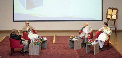 IBA Karachi holds a book launching ceremony for a biography on Dr. Ishrat Husain