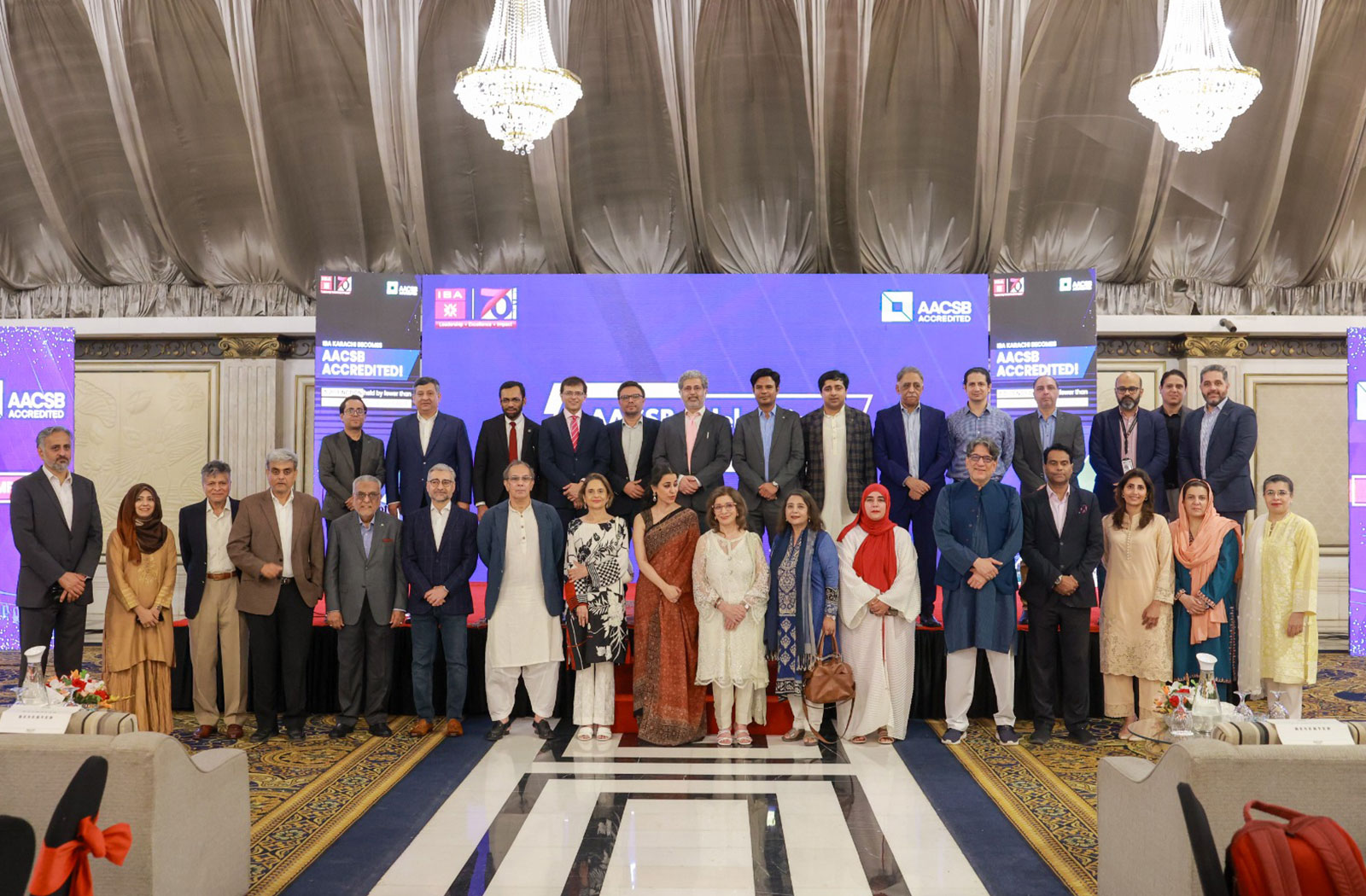IBA Karachi hosted An Alumni Dinner To Celebrate Aacsb Accreditation!