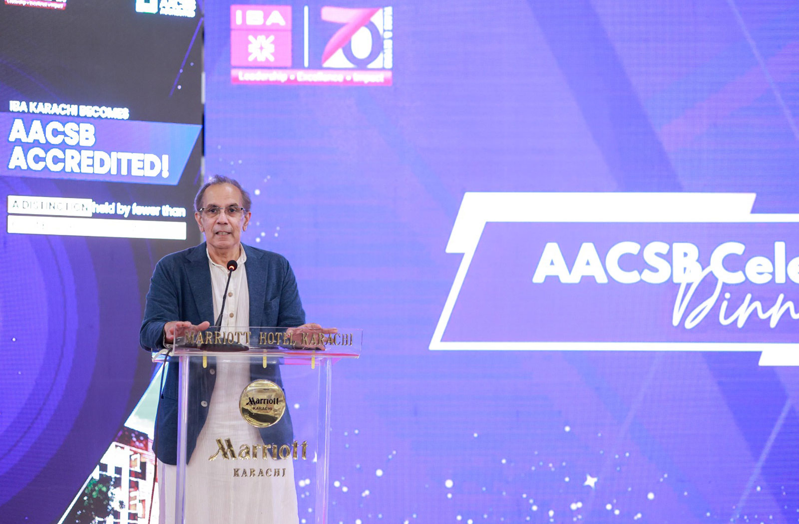 IBA Karachi hosted An Alumni Dinner To Celebrate Aacsb Accreditation!