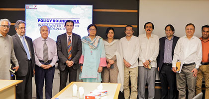 IBA Karachi hosted a policy roundtable – “Indus Water Treaty in perspective”