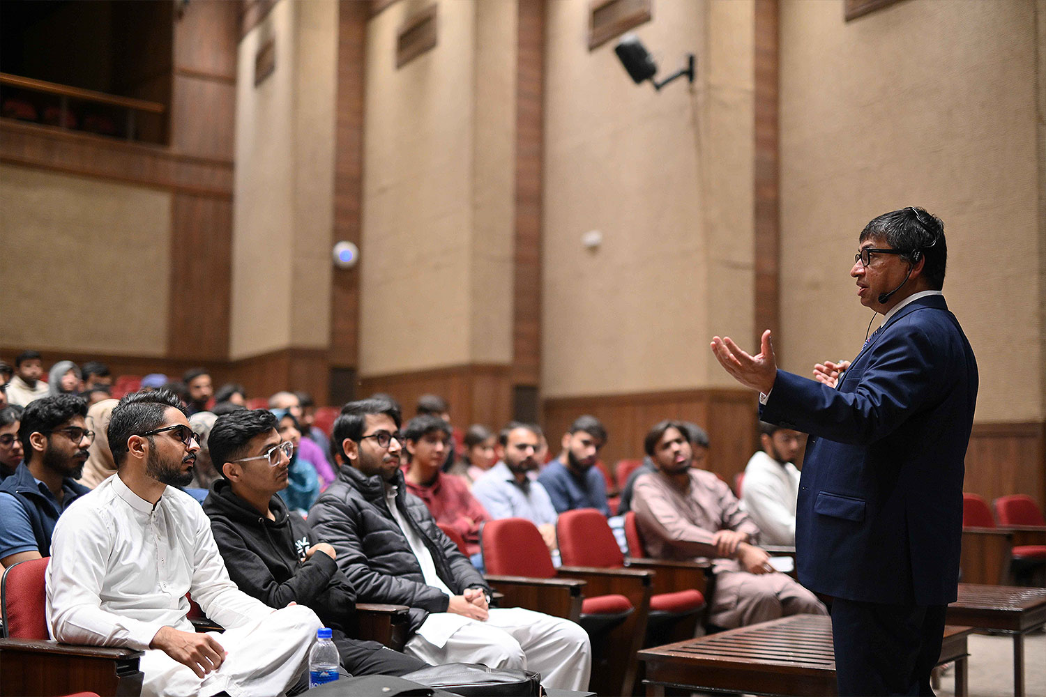 IBA Karachi Hosted Prof. Dr. Mohammad Kabir Hassan, Hamid D. Habib Chair in Finance, IBA-SBS, for a Series of Thought-Provoking Lectures and Discussions