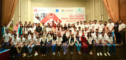 IBA Karachi join hands with donors to empower underserved students