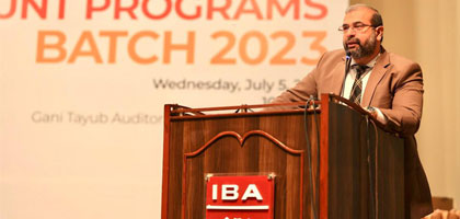 IBA Karachi join hands with donors to empower underserved students