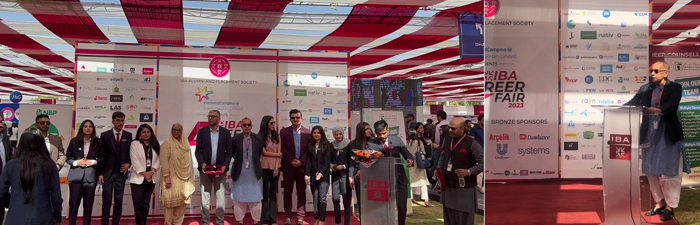 IBA Karachi organized Annual Career Fair 2023