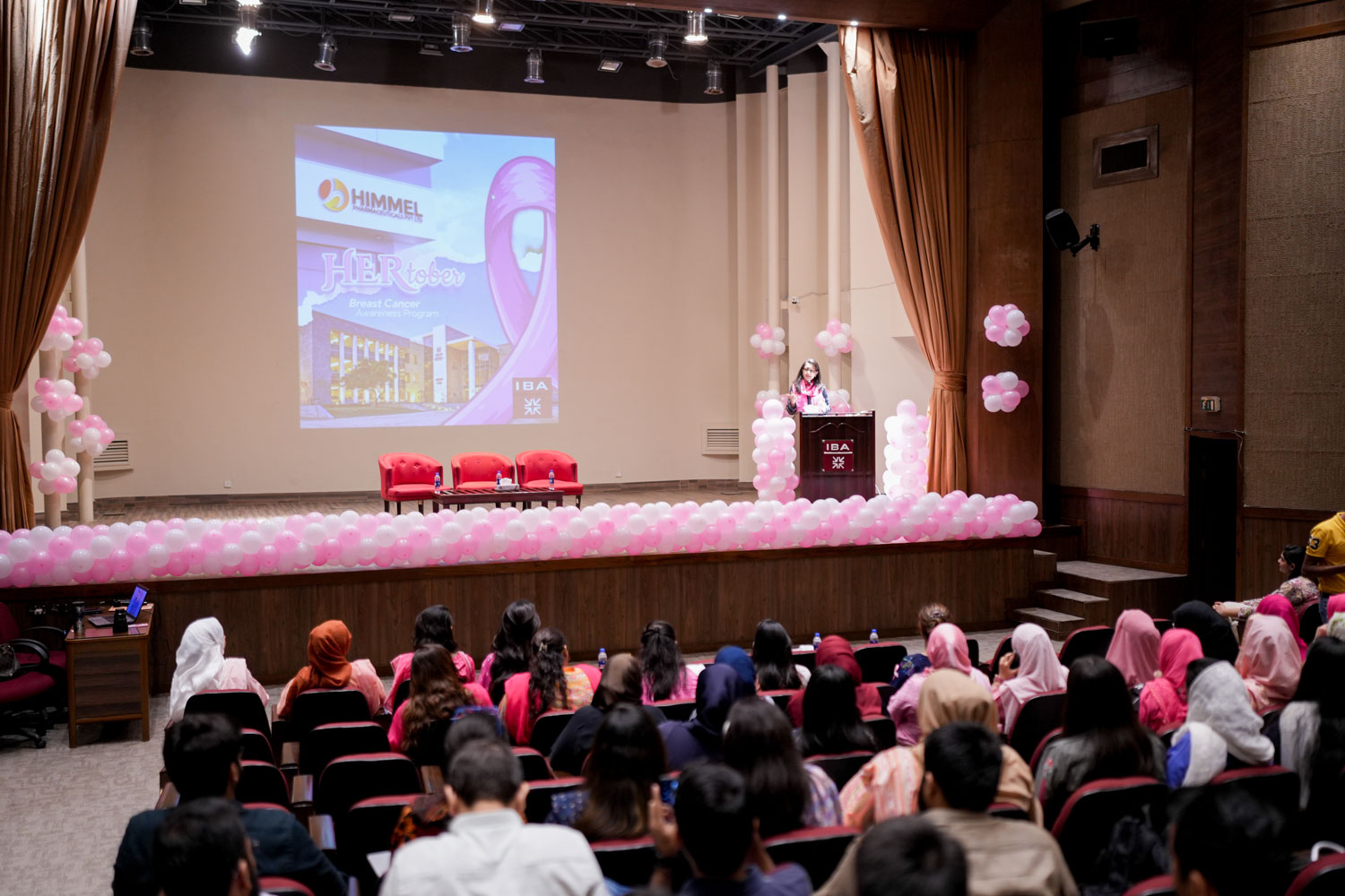 IBA Karachi partners with Himmel Pharma for Breast Cancer Awareness Program