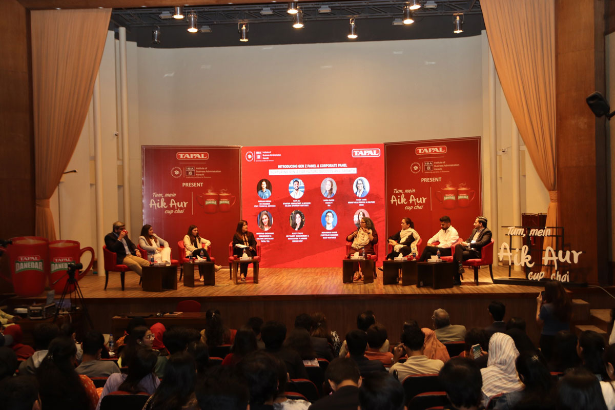 IBA Karachi and Tapal host a panel discussion with industry experts and Gen Z professionals