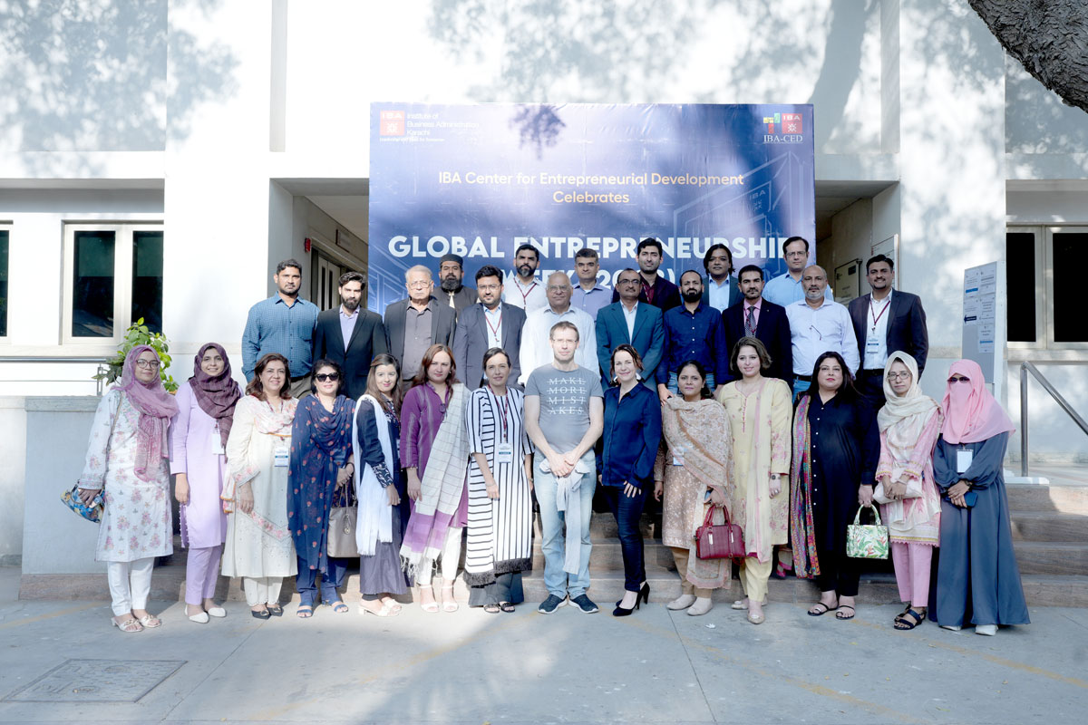 Entrepreneurial brilliance takes center stage at IBA Karachi’s Global Entrepreneurship Week 2023