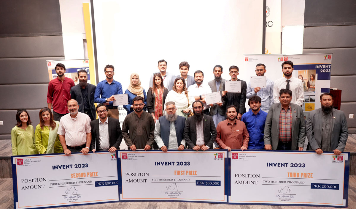 Entrepreneurial brilliance takes center stage at IBA Karachi’s Global Entrepreneurship Week 2023