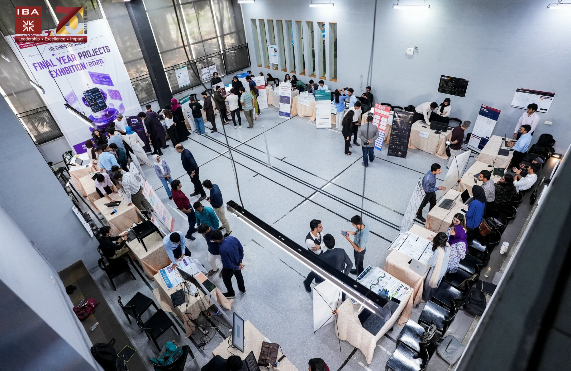 The Computer Science FYP Exhibition 2026! What a day it was
