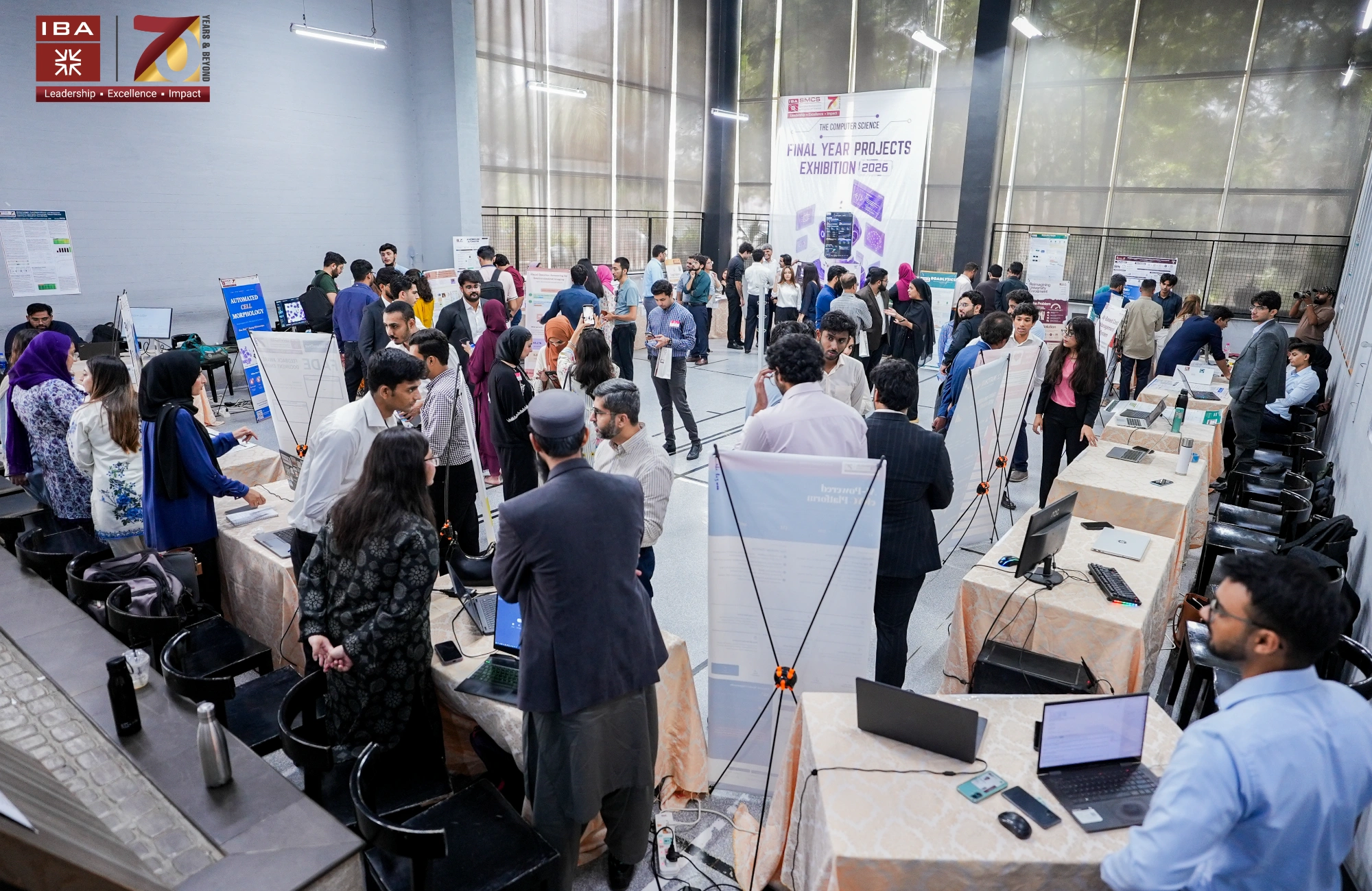 The Computer Science FYP Exhibition 2026! What a day it was