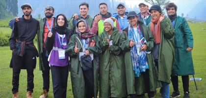 IBA student wins Youth Icon Award at the 5th Camp Himalayas Peace Leadership program