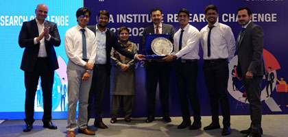 IBA students bag awards at the CFA Institute Research Challenge 2021-22