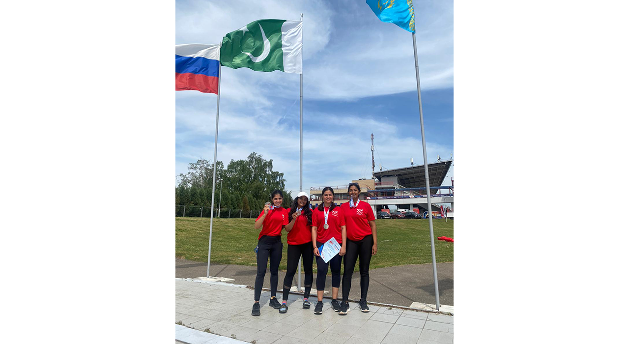 IBA students secure silver medals at the 63rd Grand Moscow Regatta