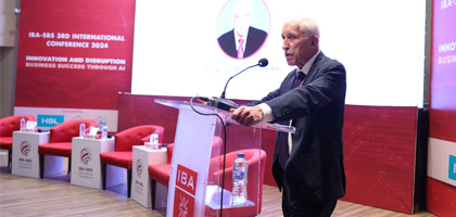 ‘Innovation and Disruption: Business Success Through AI’ - IBA-SBS 3rd International Conference 2024