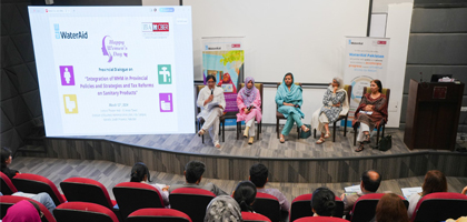 IBA Karachi and Water Aid Pakistan organize a provincial dialogue on ‘Integration of MHM in Provincial Policies and Strategies and Tax Reforms on Sanitary Products’