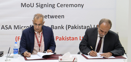 IBA Karachi and ASA Microfinance Bank (Pakistan) collaborate to empower underprivileged students