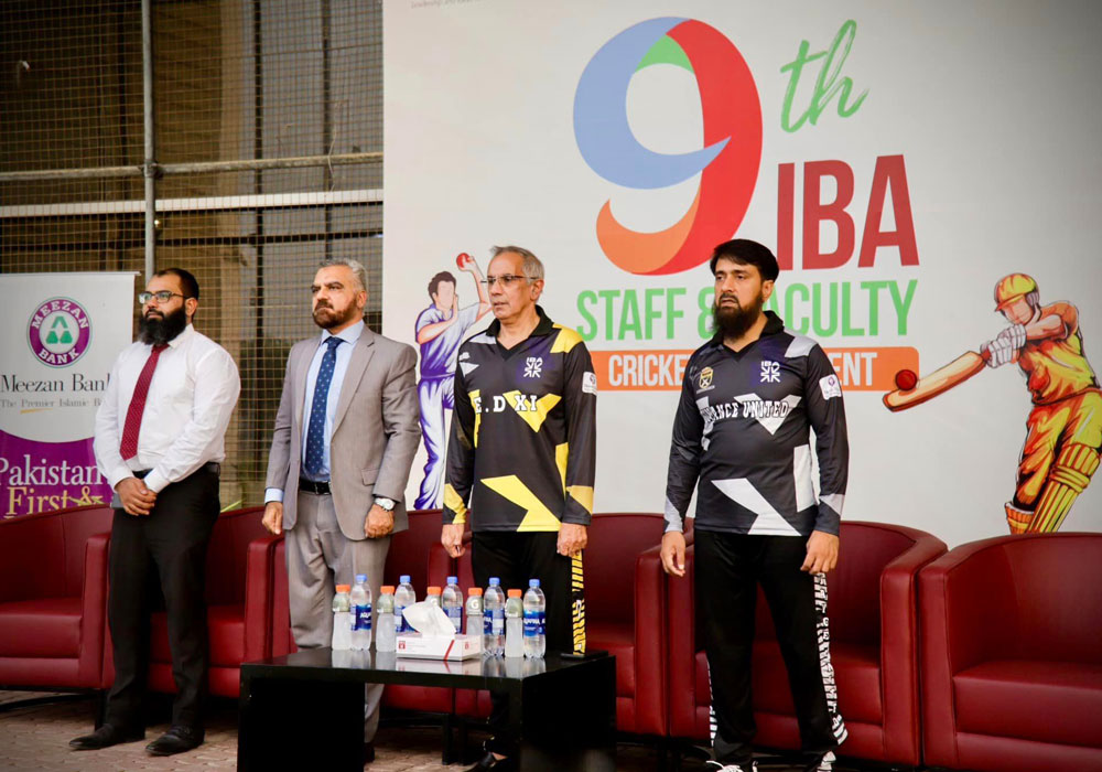 Opening Ceremony held for the 9th IBA Staff and Faculty Cricket Tournament 2023