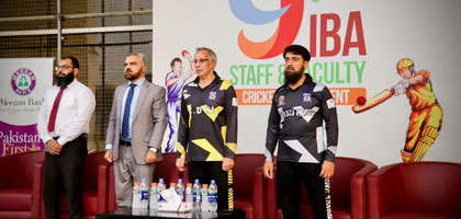 Opening Ceremony held for the 9th IBA Staff and Faculty Cricket Tournament 2023