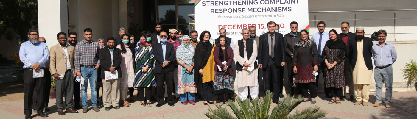 Oxfam and IBA Karachi collaborate on dealing with harassment in HEI