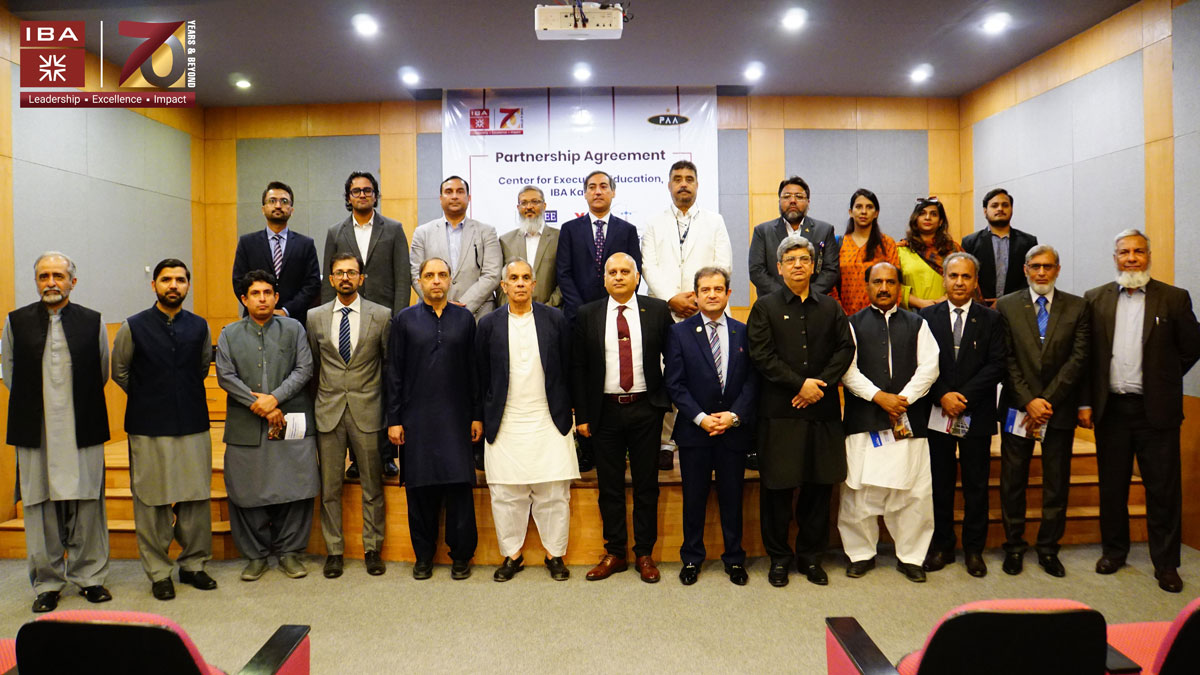 IBA Karachi and Pakistan Airports Authority (PAA), Through IBA-CEE and the Civil Aviation Training Institute (CATI), Partner to Launch a Diploma Program in Aviation Leadership and Management