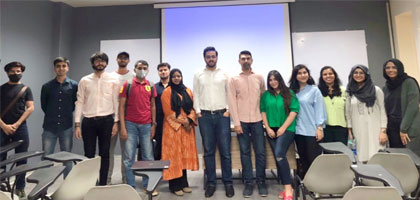 Reckitt Benckiser's E-commerce team visits IBA