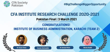 Runner-up - CFA Institute Research Challenge