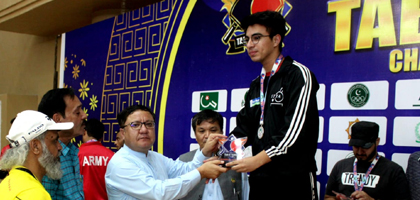 Silver and Bronze medals winner of National Table Tennis Championship