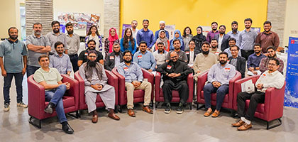 SMCS organizes MS project presentations for MSCS and MSDS programs