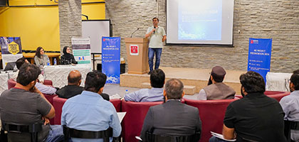 SMCS organizes MS project presentations for MSCS and MSDS programs