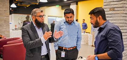 SMCS organizes MS project presentations for MSCS and MSDS programs