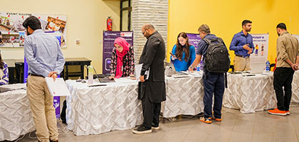SMCS organizes MS project presentations for MSCS and MSDS programs