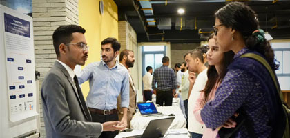 SMCS organizes MS project presentations for MSCS and MSDS programs