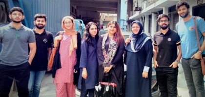 Students visit Indus Pencil Industries to gain corporate insights