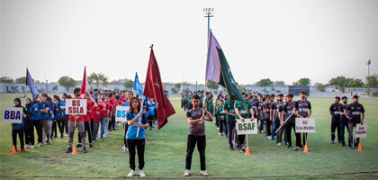 The IBA Sports Gala and Athletics Championship 2024 launches at IBA Karachi