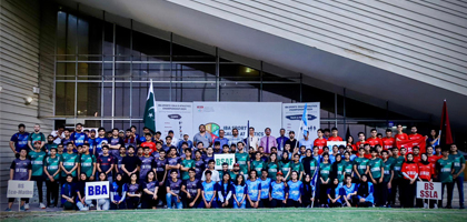 The IBA Sports Gala and Athletics Championship 2024 launches at IBA Karachi