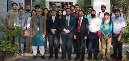 IBA Karachi hosts Italian Consul General