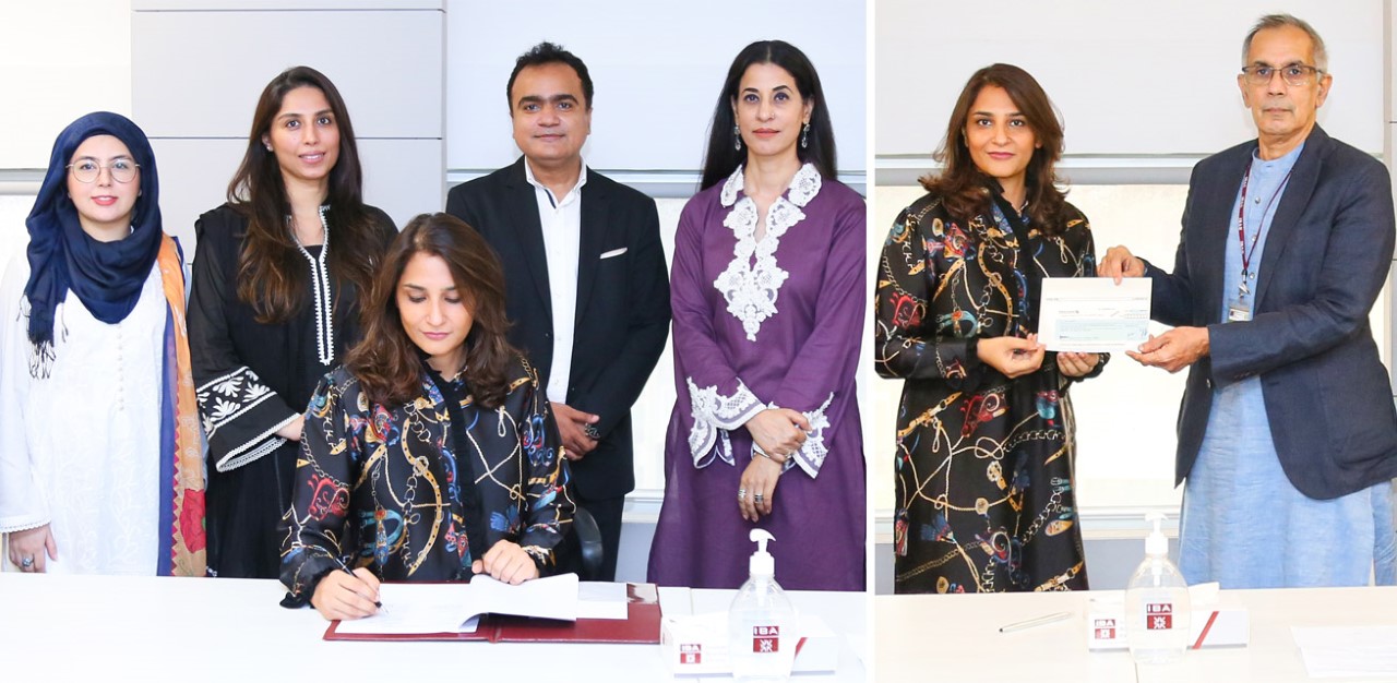 MoU Signing - IBA Karachi and Maersk Pakistan come together to empower meritorious students