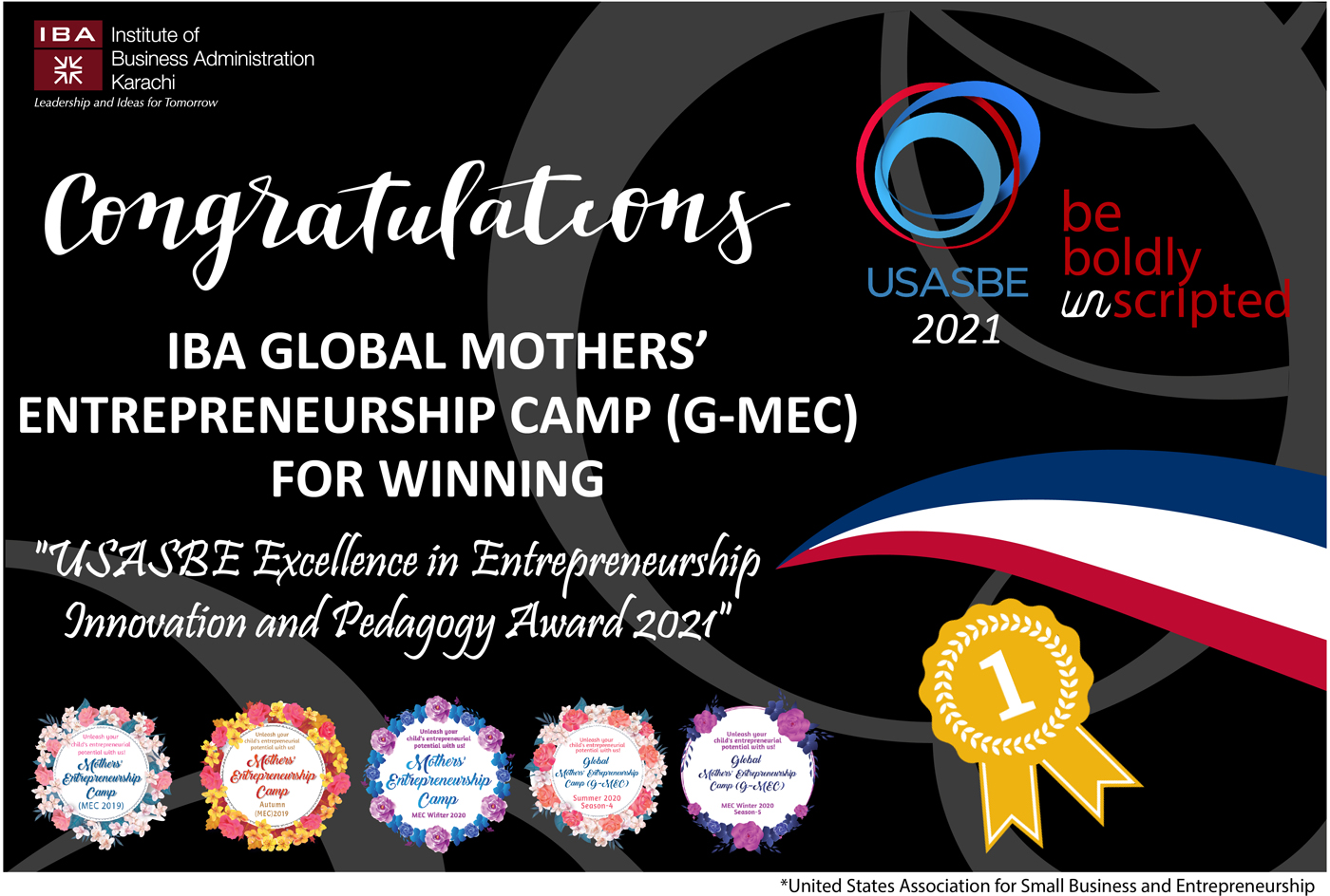 Winner of USASBE Excellence in Entrepreneurship Innovation and Pedagogy Award 2021