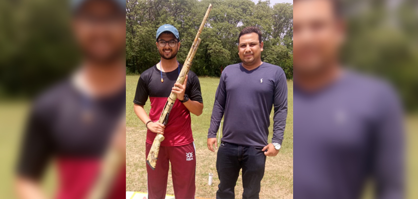 IBA student wins Gold in the HEC Inter-Varsity Men's Shooting Championship