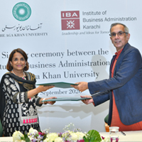 IBA Karachi and Aga Khan University sign MoU for collaborative research